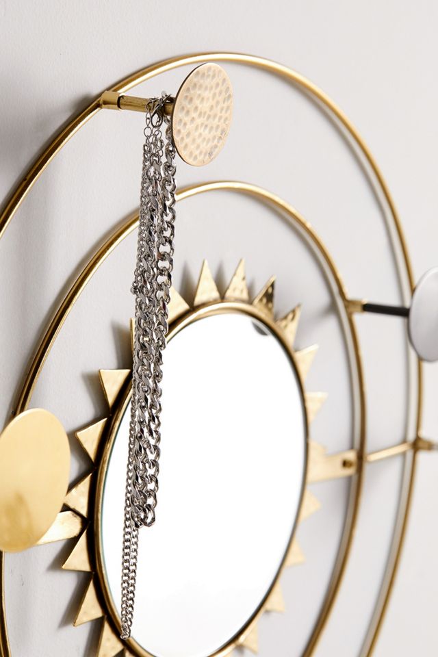 Cosmic Orbit Wall Mirror Coat Hook #2