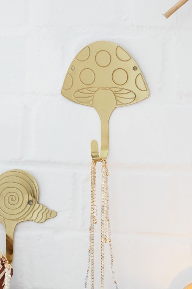 Mushroom Wall Hook Urban Outfitters UK