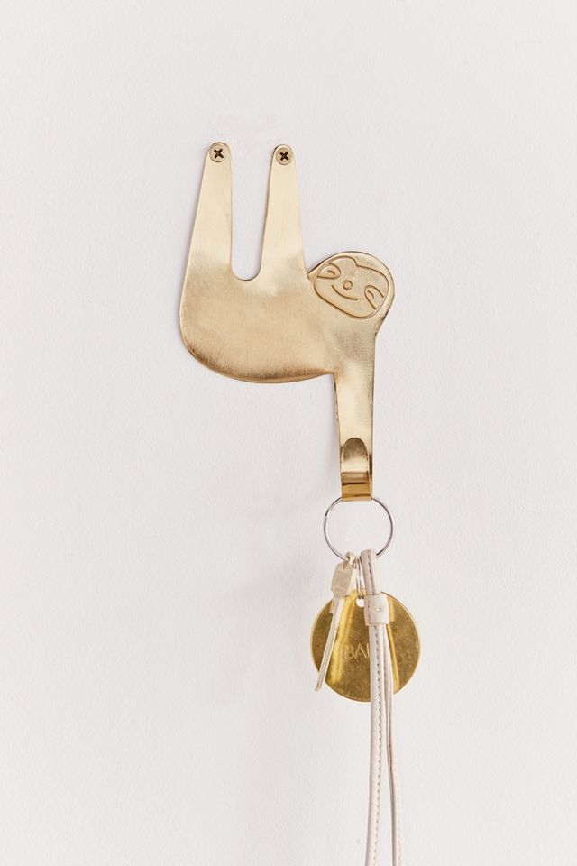 Sloth Wall Hook Urban Outfitters UK
