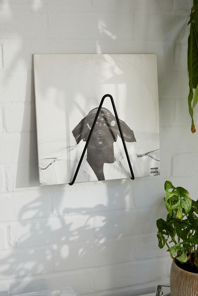Black Vinyl Wall Shelf  #1