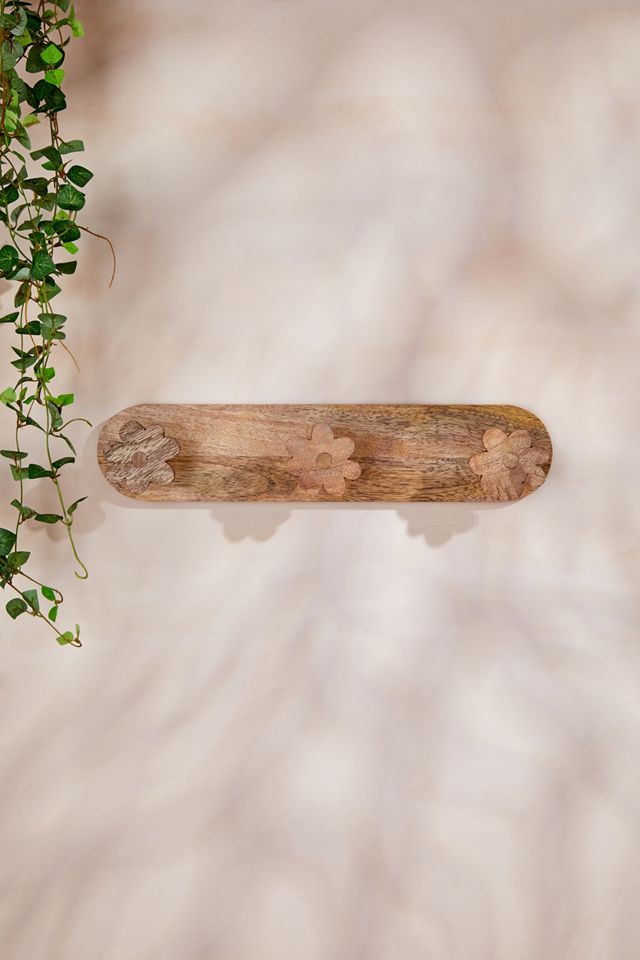 Natürliche Gänseblümchen Holz Wandhaken #2