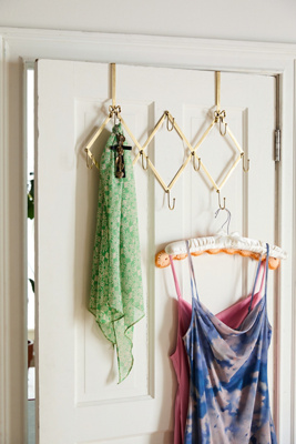 Bow Over-The-Door Hook - Gold ALL at Urban Outfitters