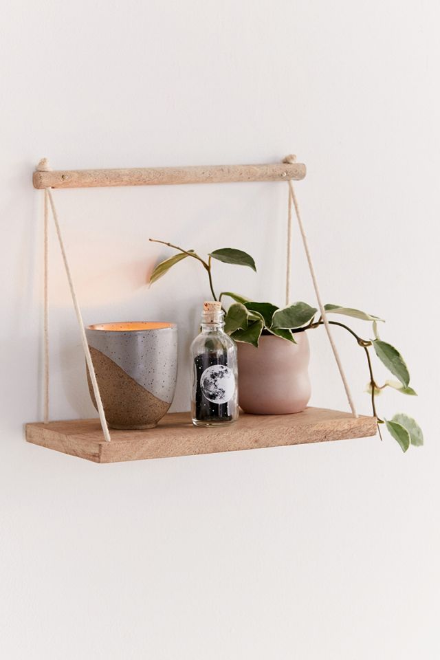 Asher Rope Hanging Wall Shelf #2