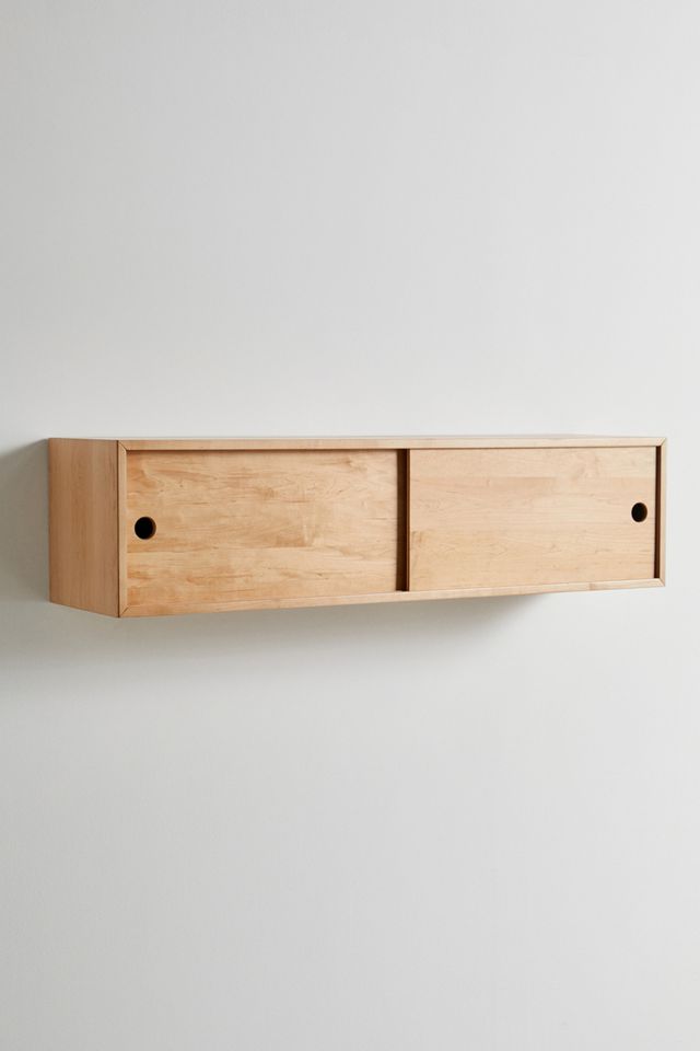 Gillian Sliding Door Wall Shelf #3
