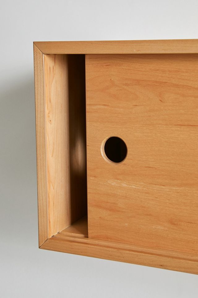 Gillian Sliding Door Wall Shelf #4