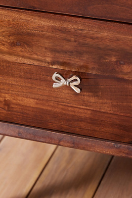 Silver Bow Door Knob - Silver ALL at Urban Outfitters