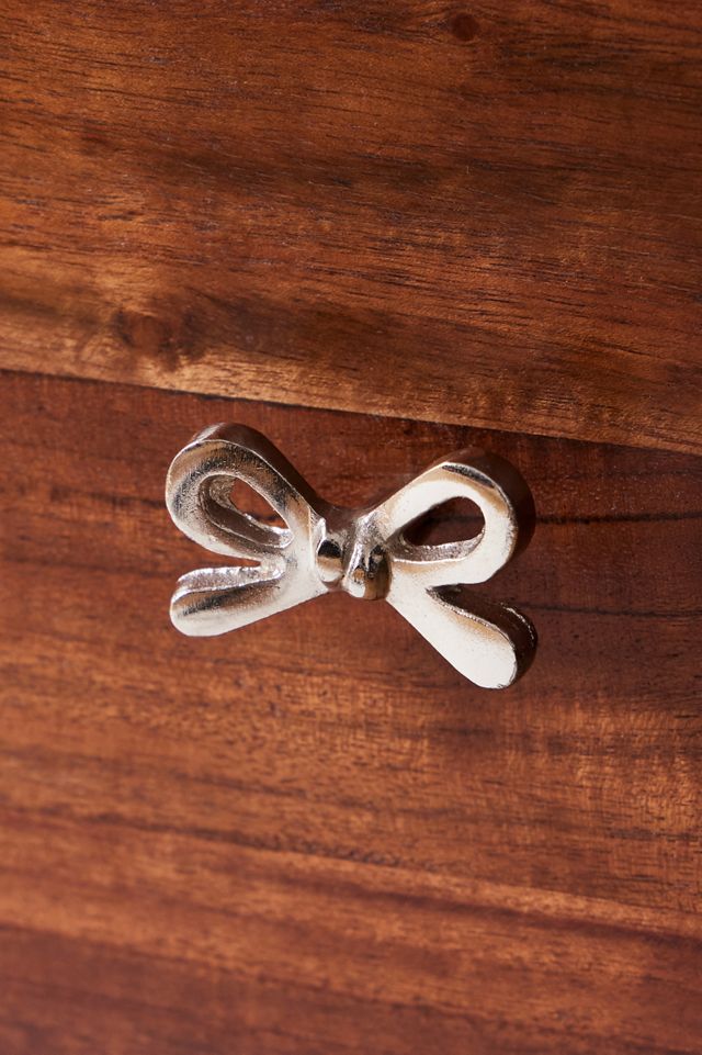 Silver Bow Door Knob  #2