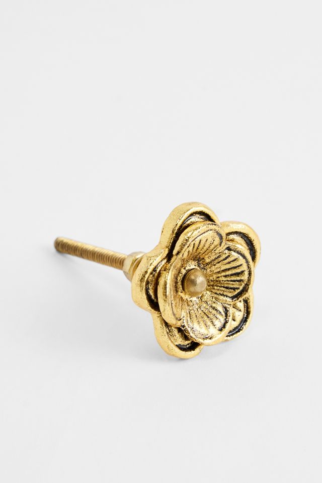 Golden Rose Drawer Knob #1