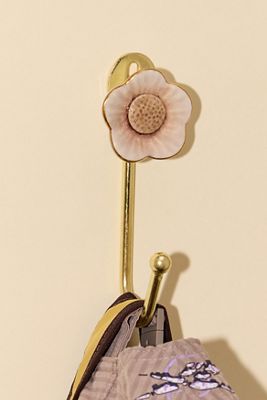 Achat-Blumen-Wandhaken