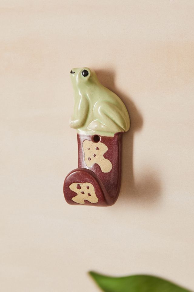 Frosch Guck-Guck Wandhaken #1
