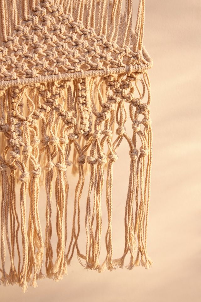 Macrame Hanging Shelf  #2