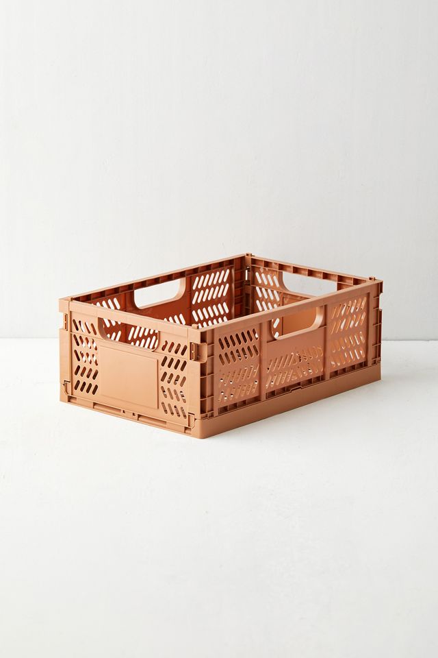 Felix Brown Large Folding Storage Crate #1