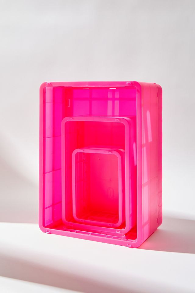Cassa di Stoccaggio Pieghevole Rosa Grande Quinn #3