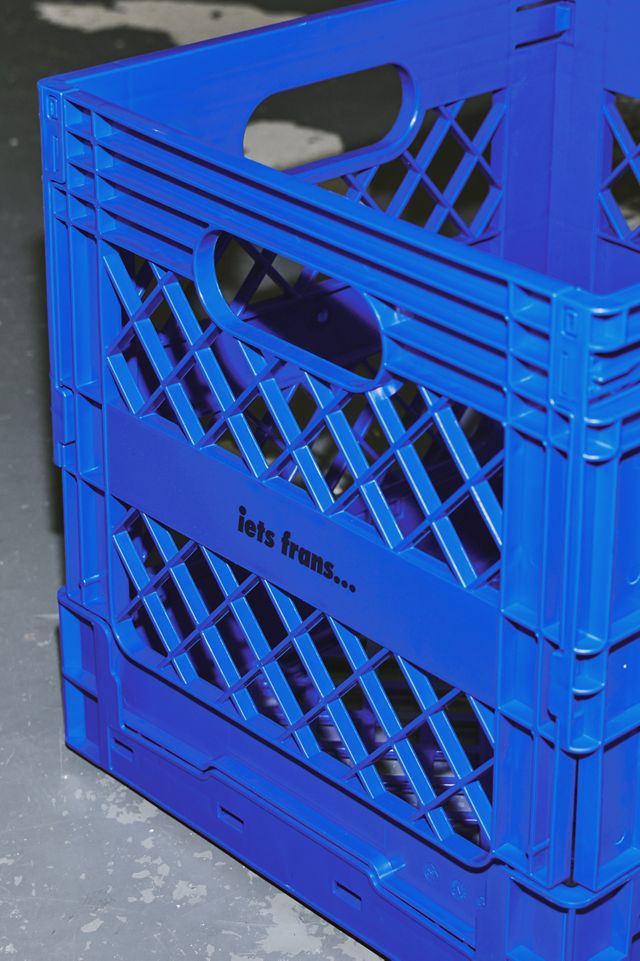 Caisse de rangement bleue iets frans... #1
