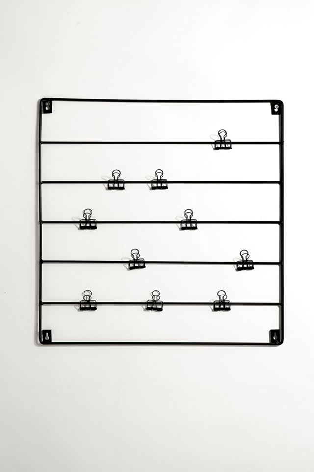 Square Wire Wall Grid #2