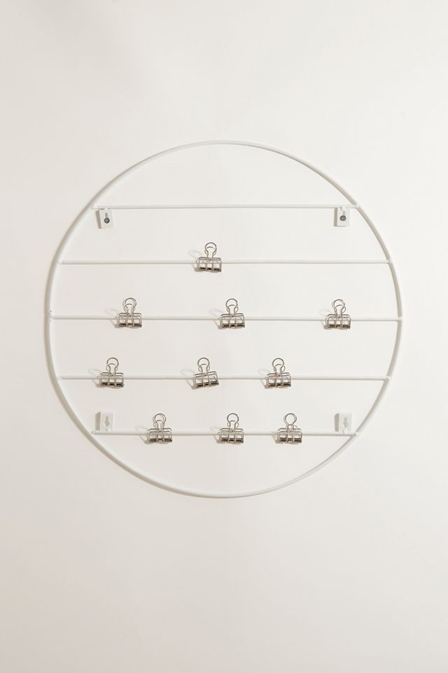 Circle Wire Wall Grid  #2