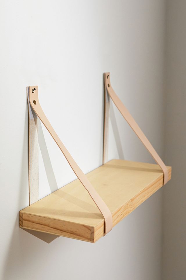 Faux Leather Single Shelf #3