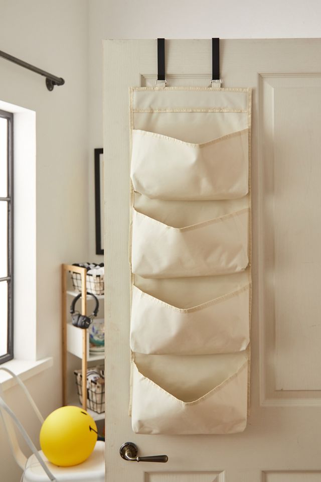 Portascarpe Bianco da Appendere alla Porta #1