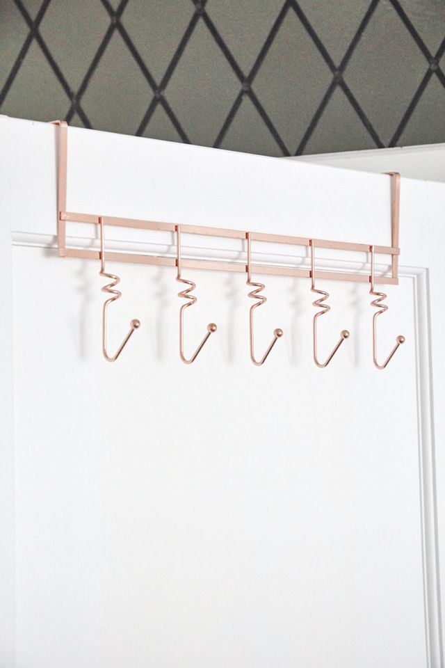 Copper Swirl 5Hook OvertheDoor Hanger Urban Outfitters UK