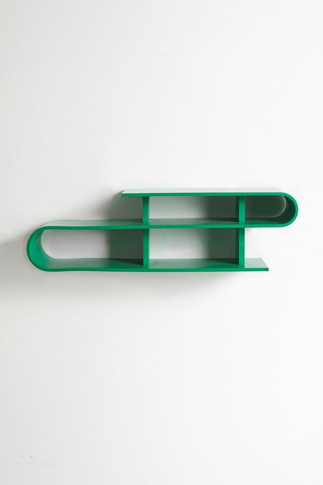 Maura Green Wall Shelf #1