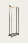 Yamazaki Tower Rolling Caster Clothes Rail | Urban Outfitters UK