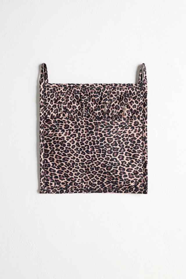 Leopard Print Entryway Hanging Storage #1