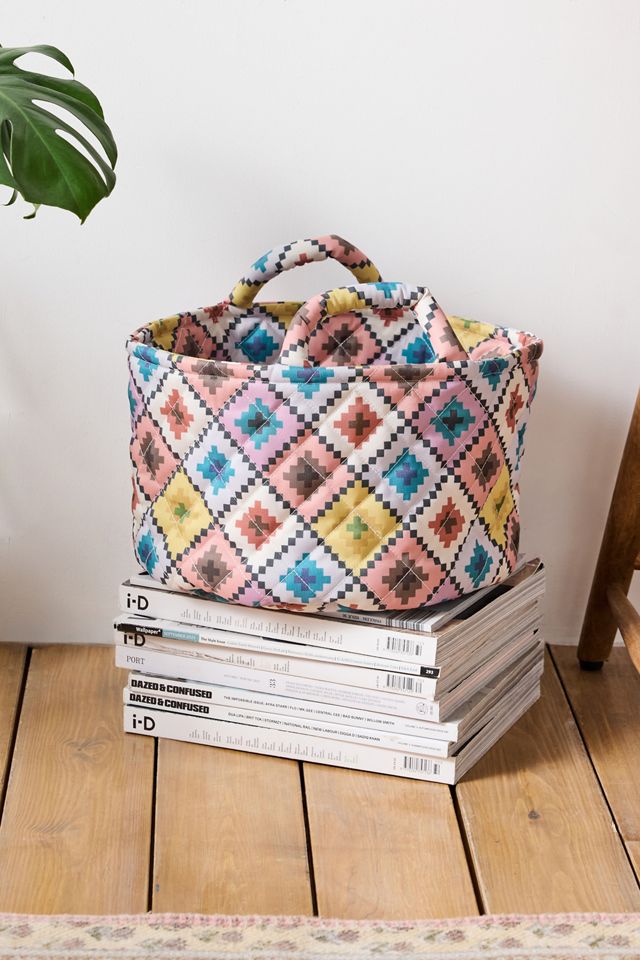 Geometric Large Basket #4