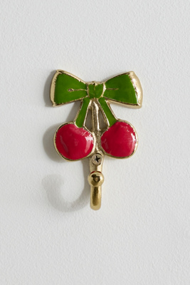 Bow Cherries Wall Hook Product Page