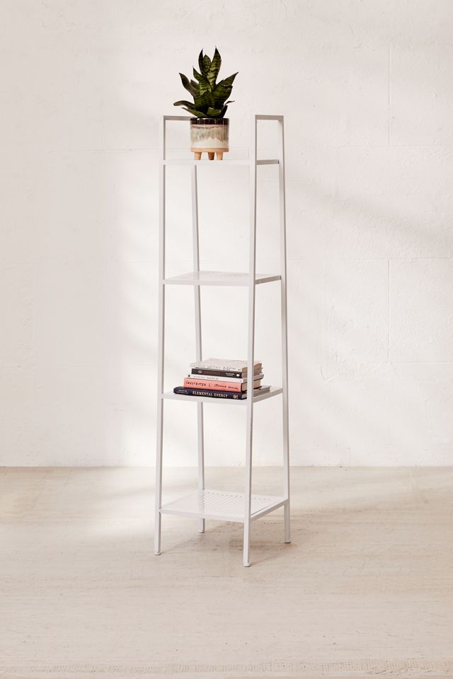 Maki Narrow Metal Storage Shelf #1
