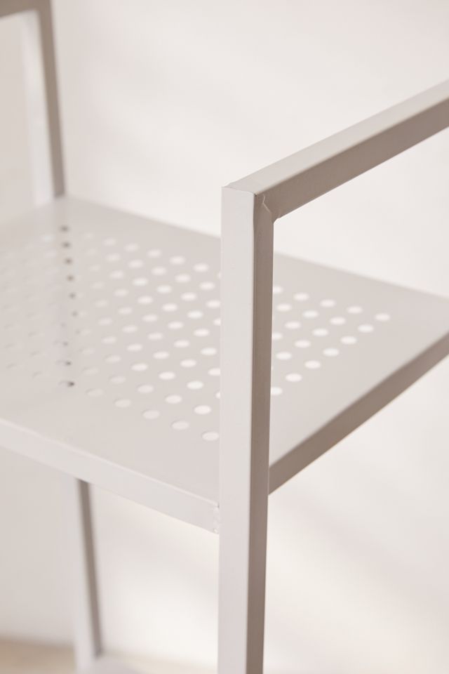 Maki Narrow Metal Storage Shelf #3