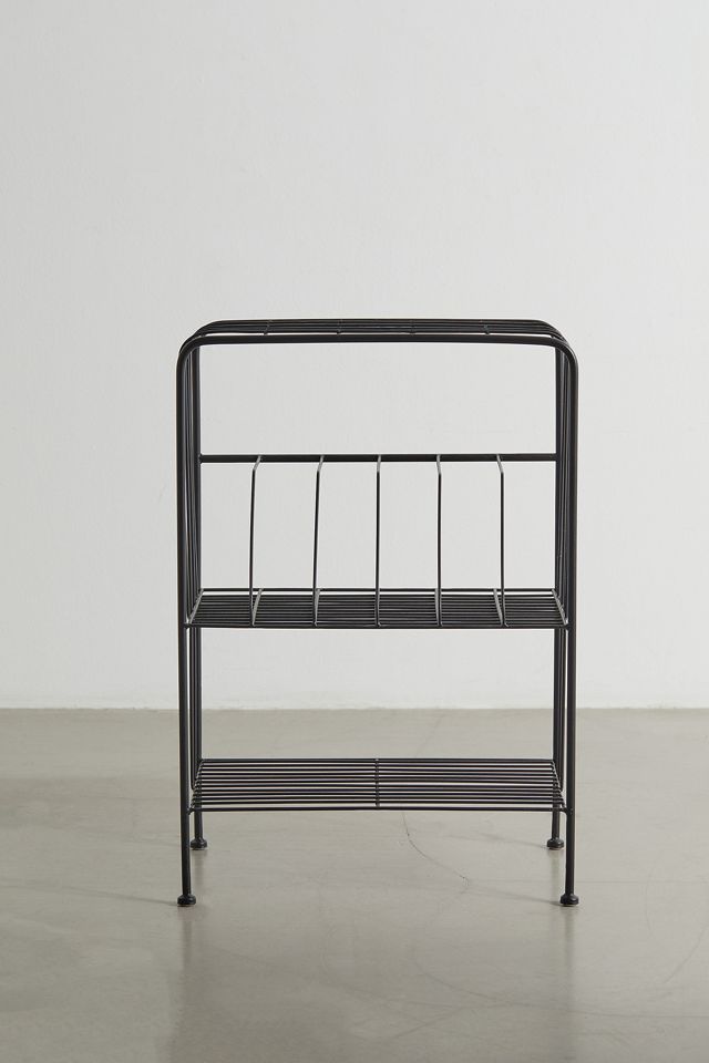 Étagère de rangement en vinyle noir Ryle #1