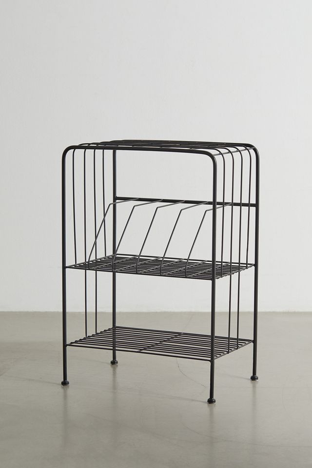 Étagère de rangement en vinyle noir Ryle #2
