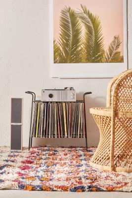 Vinyl Record Storage Shelf