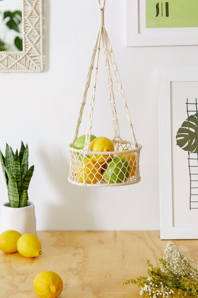 Hanging Woven Basket