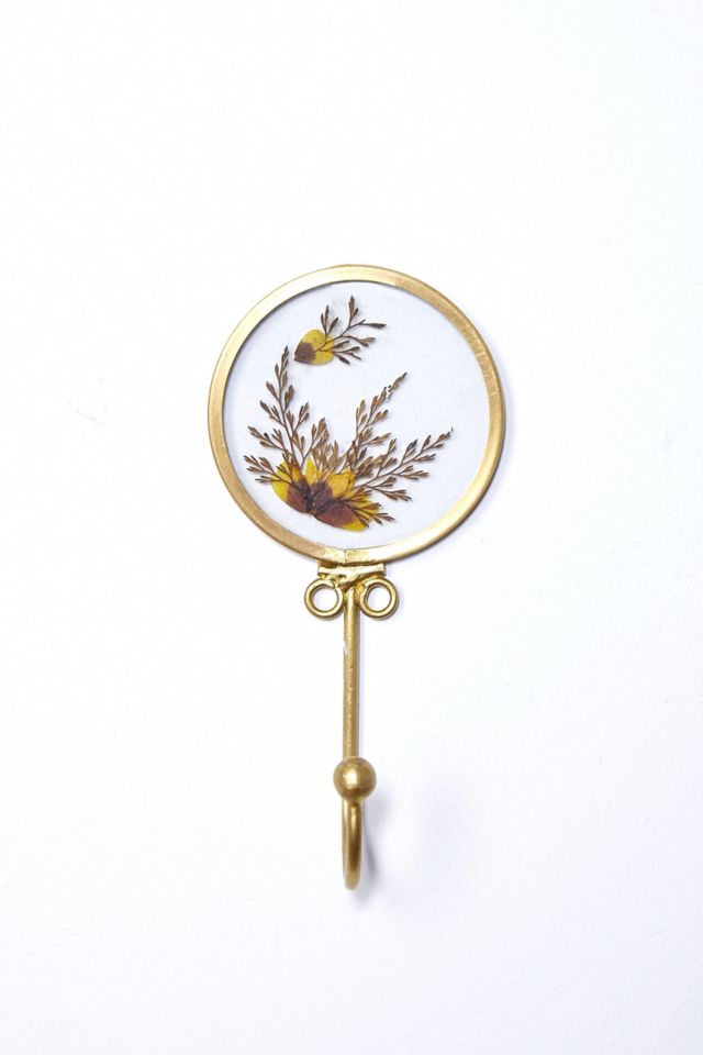 Pressed Flower Wall Hook