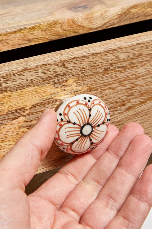Floral Drawer Knob Urban Outfitters UK