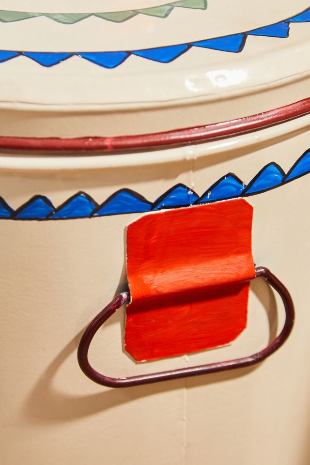 Large Hand Painted Tin #2
