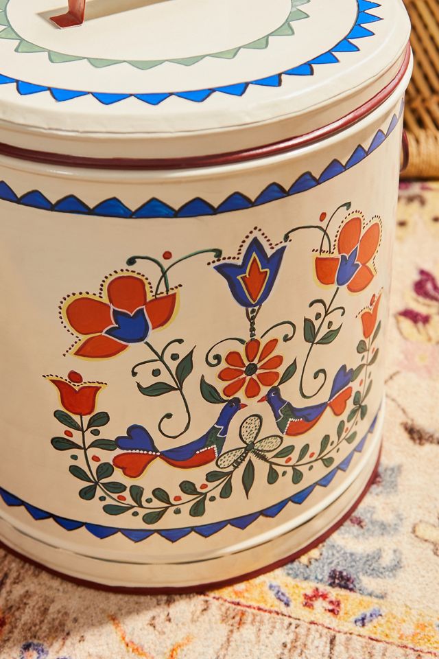 Large Hand Painted Tin #3