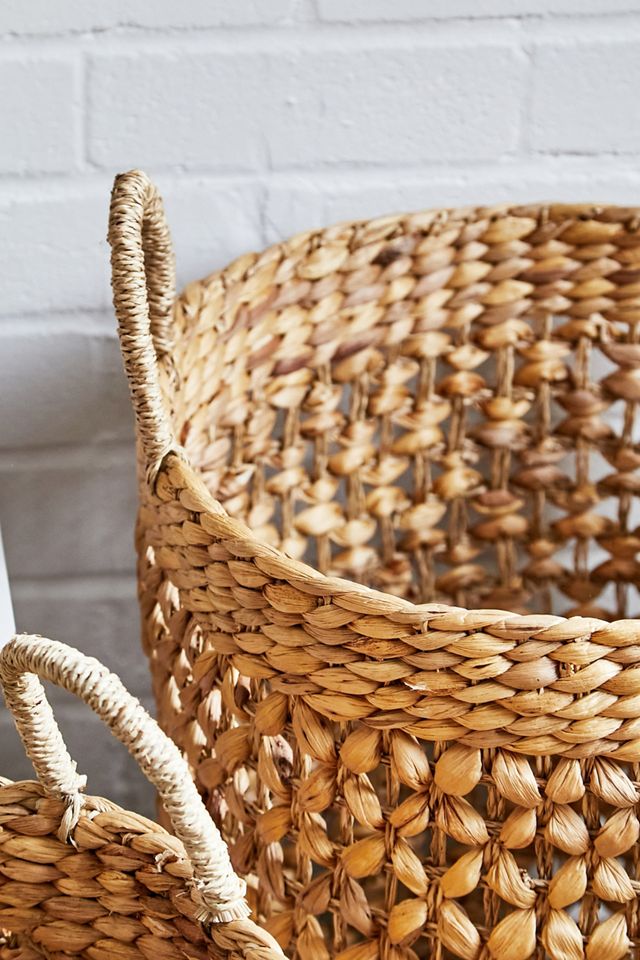 Water Hyacinth Storage Baskets 3-Pack  #1
