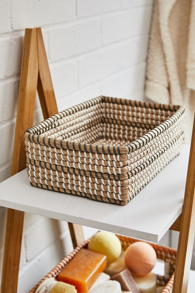 Small Seagrass Storage Basket Urban Outfitters UK