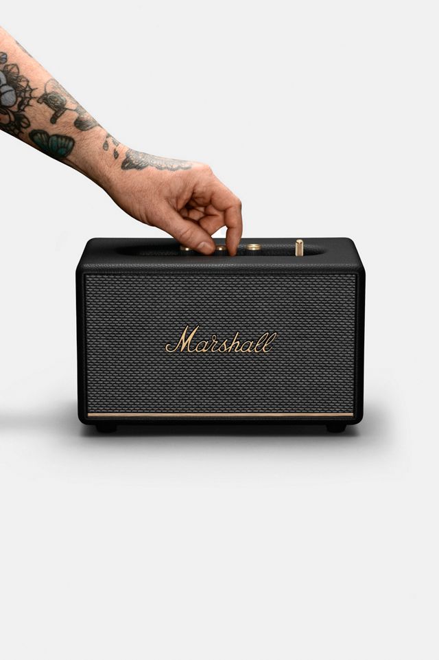 Marshall Black Acton III Bluetooth Speaker #1