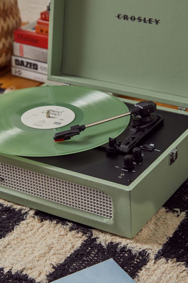 Crosley Voyager Sage Portable Bluetooth Audio Turntable #1