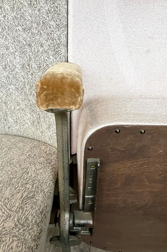 Originall Creations Pair Of Vintage Theatre Seats  #3