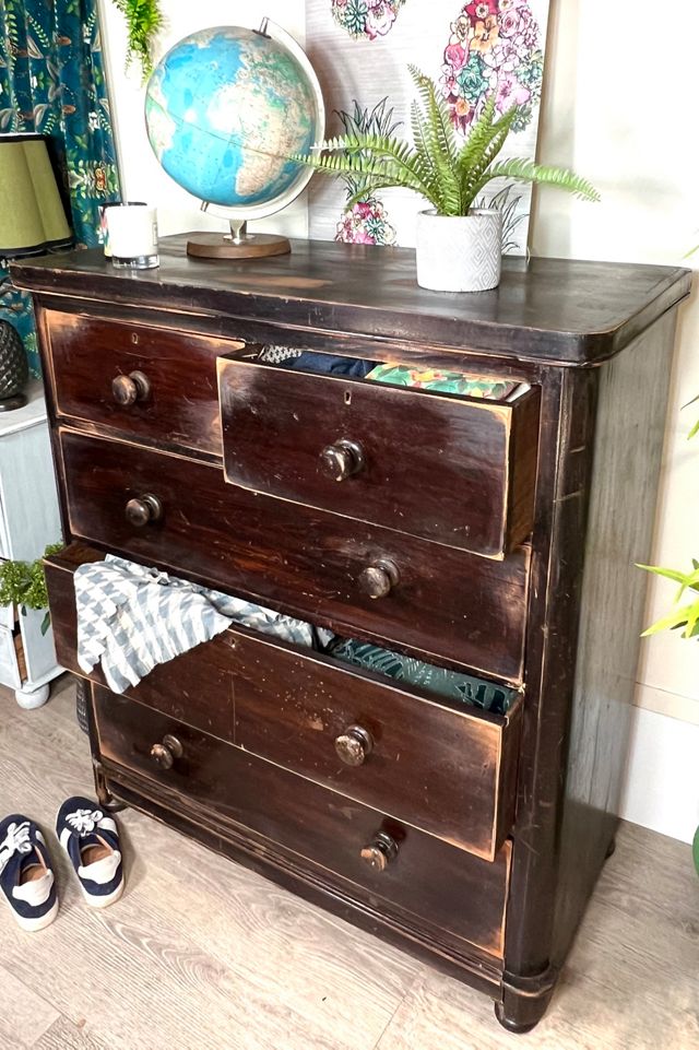 Originall Creations Vintage Victorian Four Drawer Chest #1