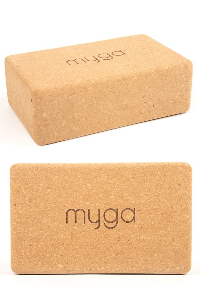 MYGA Cork Yoga Blocks 2-Pack