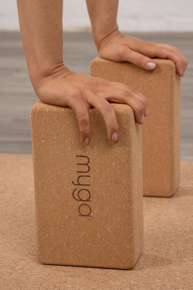 MYGA Cork Yoga Blocks 2-Pack #1