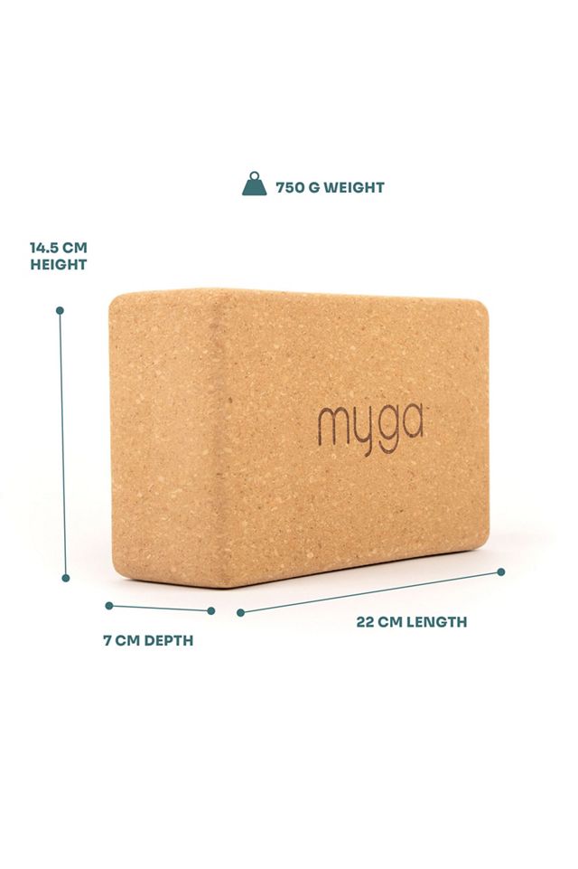 MYGA Cork Yoga Blocks 2-Pack #4