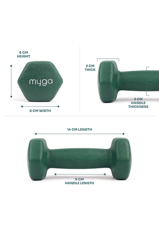 MYGA 1kg Dumbbell 2-Pack #4