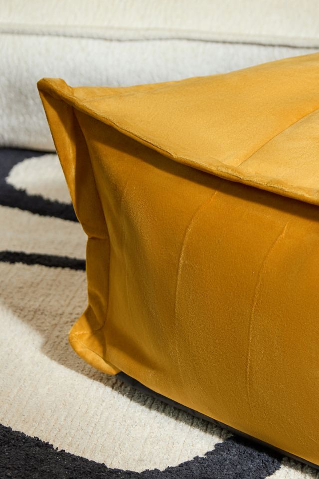 icon Ochre Vita Velvet Floor Cushion #2