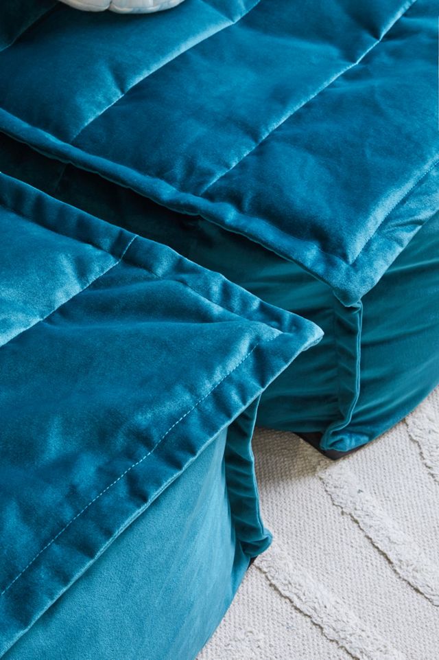 icon Teal Dolce Bean Bag Floor Sofa #2